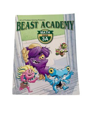 Art of Problem Solving Beast Academy Math Guide 3A Paperback